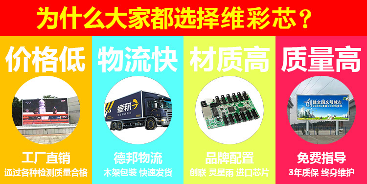 維彩芯的優勢